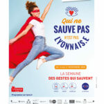 Affiche modèle femme Ville de Lyon