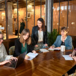 Réunion de l'équipe Empreinte Conseil