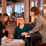 Réunion des créatives de l'agence