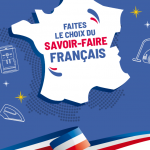 France sur fond bleu