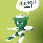 Petit robot recyclage