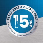 Cercle métal avec logo 15 ans