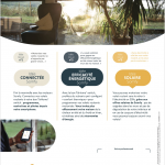 Une affiche aux codes graphiques Somfy