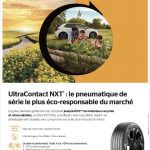 Annonce presse avec une famille dans un pré